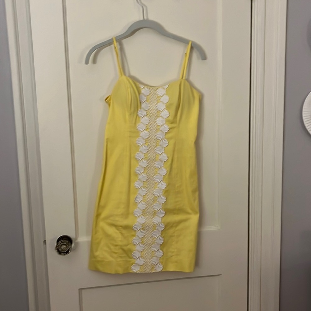 Yellow Lilly Pulitzer dress